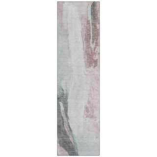 Piper Looms Chantille Abstract ACN1987 Blush Machine Washable Area Rug Runner Main Image