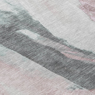 Piper Looms Chantille Abstract ACN1987 Blush Machine Washable Area Rug Swatch Image