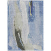 Piper Looms Chantille Abstract ACN1987 Denim Machine Washable Area Rug main image