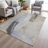 Piper Looms Chantille Abstract ACN1987 Ivory Machine Washable Area Rug Lifestyle Image Feature