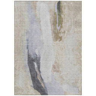 Piper Looms Chantille Abstract ACN1987 Ivory Machine Washable Area Rug main image
