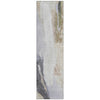 Piper Looms Chantille Abstract ACN1987 Ivory Machine Washable Area Rug Runner Main Image