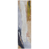 Piper Looms Chantille Abstract ACN1987 Putty Machine Washable Area Rug Runner Main Image