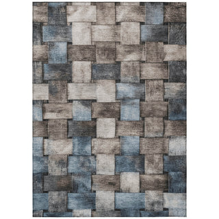 Piper Looms Chantille Stripes ACN1988 Taupe Machine Washable Area Rug main image