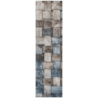 Piper Looms Chantille Stripes ACN1988 Taupe Machine Washable Area Rug Runner Main Image