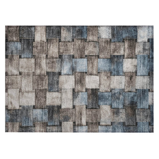 Piper Looms Chantille Stripes ACN1988 Taupe Machine Washable Area Rug Scatter Main Image