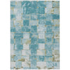 Piper Looms Chantille Stripes ACN1988 Teal Machine Washable Area Rug main image