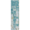 Piper Looms Chantille Stripes ACN1988 Teal Machine Washable Area Rug Runner Main Image