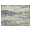 Piper Looms Chantille Waves ACN1989 Aloe Machine Washable Area Rug Scatter Main Image