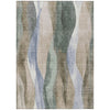 Piper Looms Chantille Waves ACN1989 Beige Machine Washable Area Rug main image