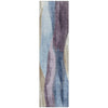 Piper Looms Chantille Waves ACN1989 Denim Machine Washable Area Rug Runner Main Image