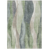 Piper Looms Chantille Waves ACN1989 Fern Machine Washable Area Rug main image