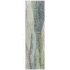 Piper Looms Chantille Waves ACN1989 Fern Machine Washable Area Rug Runner Main Image