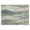 Piper Looms Chantille Waves ACN1989 Fern Machine Washable Area Rug Scatter Main Image