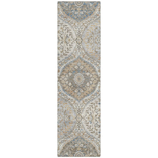 Piper Looms Chantille Panels ACN1990 Beige Machine Washable Area Rug Runner Main Image