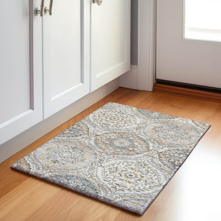 Piper Looms Chantille Panels ACN1990 Beige Machine Washable Area Rug Scatter Lifestyle Image Feature