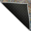 Piper Looms Chantille Panels ACN1990 Blue Machine Washable Area Rug Backing Image