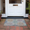 Piper Looms Chantille Panels ACN1990 Blue Machine Washable Area Rug Scatter Outdoor Lifestyle Image Feature