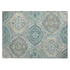 Piper Looms Chantille Panels ACN1990 Teal Machine Washable Area Rug Scatter Main Image