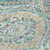 Piper Looms Chantille Panels ACN1990 Teal Machine Washable Area Rug Swatch Image