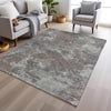 Piper Looms Chantille Abstract ACN1991 Brown Machine Washable Area Rug Lifestyle Image Feature