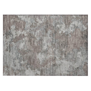 Piper Looms Chantille Abstract ACN1991 Brown Machine Washable Area Rug Scatter Main Image