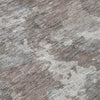 Piper Looms Chantille Abstract ACN1991 Brown Machine Washable Area Rug Swatch Image