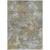 Piper Looms Chantille Abstract ACN1991 Gold Machine Washable Area Rug main image