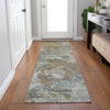Piper Looms Chantille Abstract ACN1991 Gold Machine Washable Area Rug Runner Lifestyle Image Feature