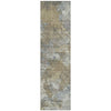 Piper Looms Chantille Abstract ACN1991 Gold Machine Washable Area Rug Runner Main Image