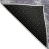 Piper Looms Chantille Abstract ACN1991 Purple Machine Washable Area Rug Backing Image