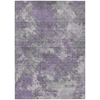 Piper Looms Chantille Abstract ACN1991 Purple Machine Washable Area Rug main image