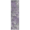 Piper Looms Chantille Abstract ACN1991 Purple Machine Washable Area Rug Runner Main Image