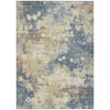 Piper Looms Chantille Abstract ACN1992 Gold Machine Washable Area Rug main image
