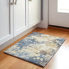 Piper Looms Chantille Abstract ACN1992 Gold Machine Washable Area Rug Scatter Lifestyle Image Feature