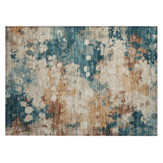 Piper Looms Chantille Abstract ACN1992 Putty Machine Washable Area Rug Scatter Main Image