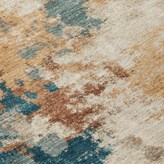 Piper Looms Chantille Abstract ACN1992 Putty Machine Washable Area Rug Swatch Image