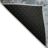Piper Looms Chantille Abstract ACN1992 Sky Machine Washable Area Rug Backing Image
