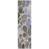 Piper Looms Chantille Geometric ACN1993 Chocolate Machine Washable Area Rug Runner Main Image