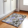 Piper Looms Chantille Geometric ACN1993 Chocolate Machine Washable Area Rug Scatter Lifestyle Image Feature