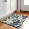 Piper Looms Chantille Geometric ACN1993 Denim Machine Washable Area Rug Scatter Lifestyle Image Feature