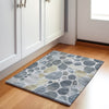 Piper Looms Chantille Geometric ACN1993 Pewter Machine Washable Area Rug Scatter Lifestyle Image Feature