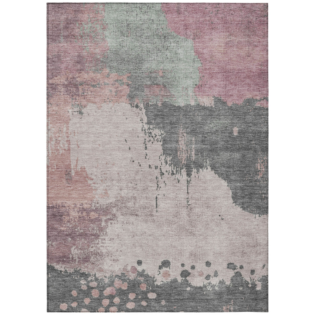 Piper Looms Chantille Abstract ACN1994 Blush Machine Washable Area Rug main image
