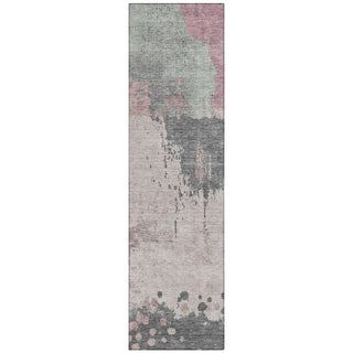 Piper Looms Chantille Abstract ACN1994 Blush Machine Washable Area Rug Runner Main Image