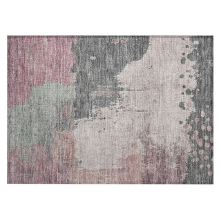 Piper Looms Chantille Abstract ACN1994 Blush Machine Washable Area Rug Scatter Main Image