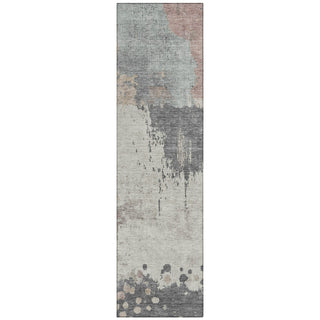 Piper Looms Chantille Abstract ACN1994 Khaki Machine Washable Area Rug Runner Main Image