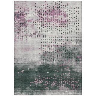 Piper Looms Chantille Geometric ACN1995 Blush Machine Washable Area Rug main image