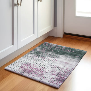 Piper Looms Chantille Geometric ACN1995 Blush Machine Washable Area Rug Scatter Lifestyle Image Feature