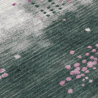 Piper Looms Chantille Geometric ACN1995 Blush Machine Washable Area Rug Swatch Image