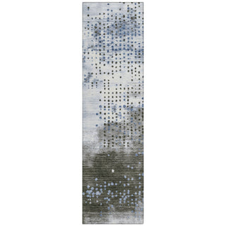 Piper Looms Chantille Geometric ACN1995 Denim Machine Washable Area Rug Runner Main Image
